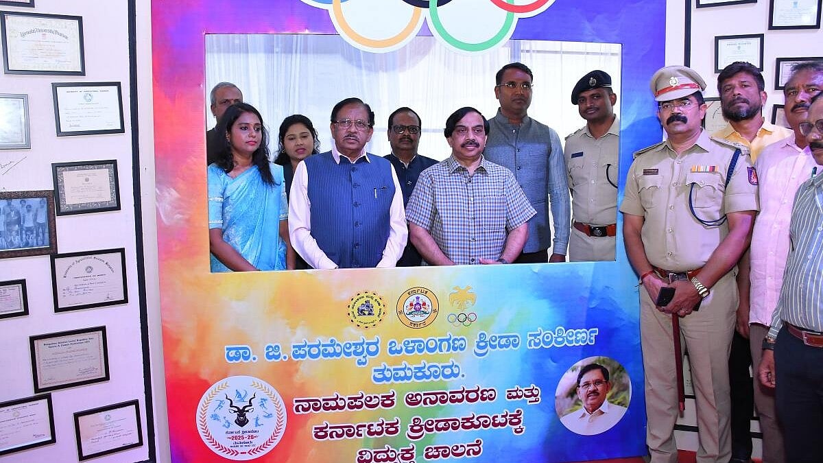 Parameshwara Defends Stadium Renaming in Tumakuru as BJP Opposes Move