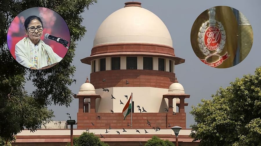 <div class="paragraphs"><p>SC hears the case involving Mamata Banerjee and the Enforcement Directorate.&nbsp;</p></div>