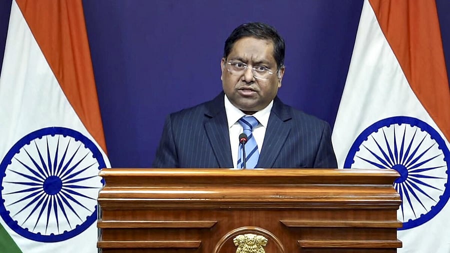 <div class="paragraphs"><p>External Affairs Ministry Spokesperson Randhir Jaiswal.</p></div>