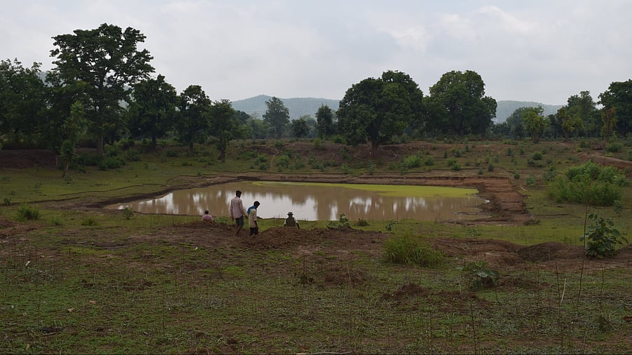 Raja Rani Lake in the Korba District of Chhattisgarh State