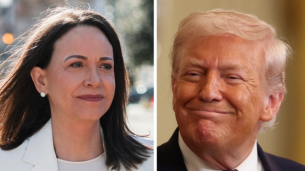 Venezuelan Opposition Leader Gives Nobel Peace Prize to Donald Trump