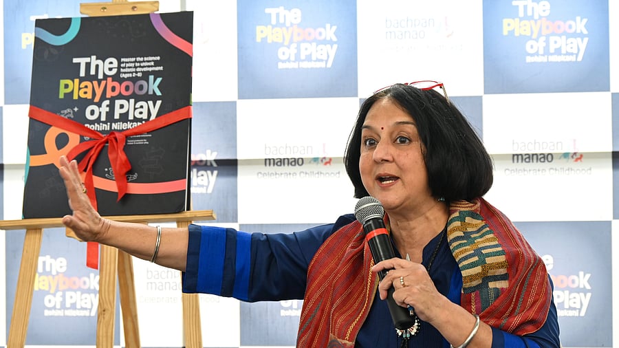 <div class="paragraphs"><p>Author Rohini Nilekani at the 'Bengaluru Hubba' at Freedom Park on Saturday. </p></div>