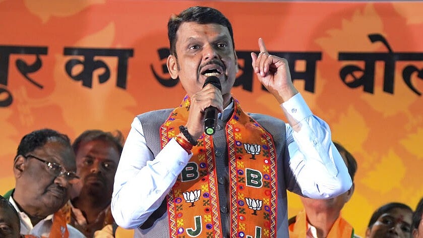 <div class="paragraphs"><p>Maharashtra Chief Minister Devendra Fadnavis addresses newly elected BJP corporators during a felicitation function, in Nagpur.</p></div>