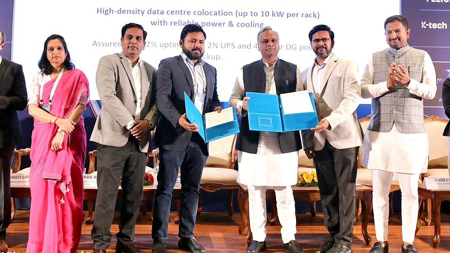 <div class="paragraphs"><p>IT/BT Minister Priyank Kharge at the event.&nbsp;</p></div>