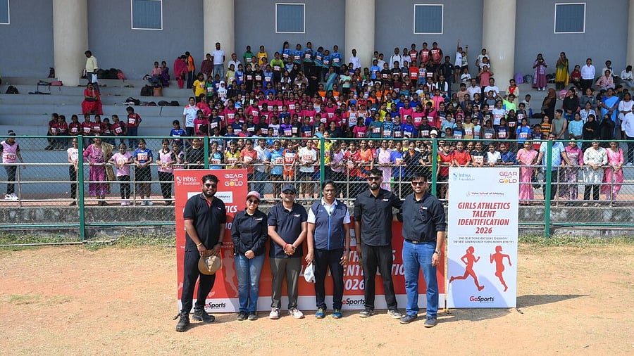 <div class="paragraphs"><p>Olympian P T Usha during the girls’ athletics talent identification 2026, held at Mangala stadium in Mangaluru. </p></div>
