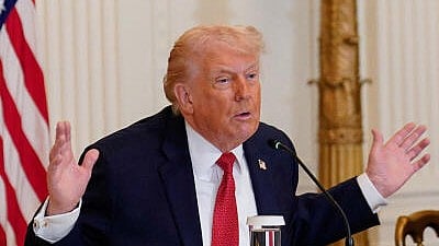<div class="paragraphs"><p>US President Donald Trump at the White House</p></div>