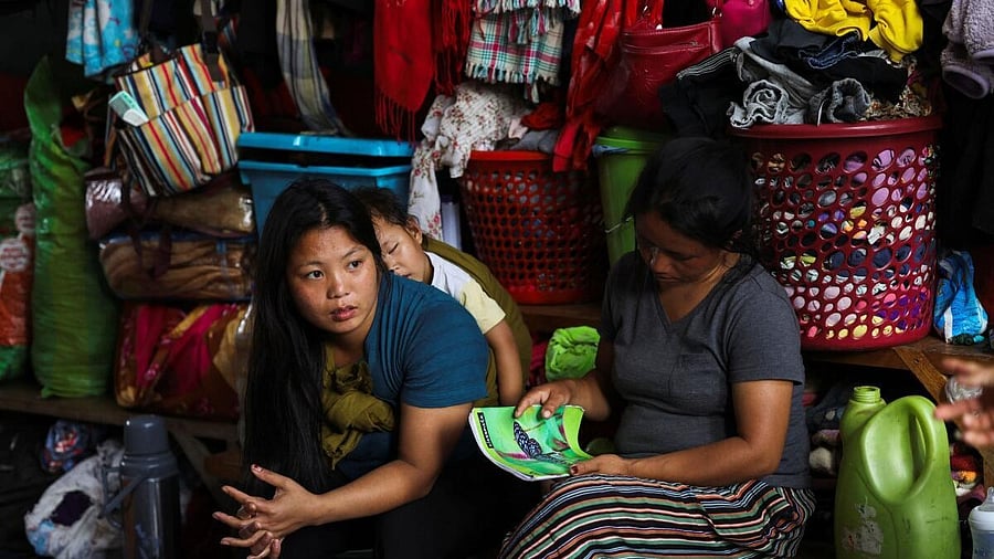 <div class="paragraphs"><p>Relief camp for displaced Kuki tribals in Churachandpur, Manipur<br></p></div>