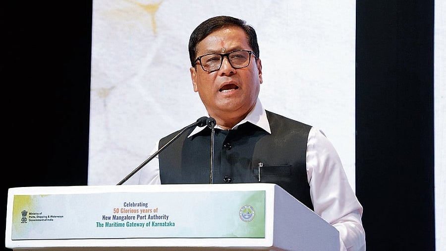<div class="paragraphs"><p>Union Minister of Ports, Shipping and Waterways Sarbananda Sonowal.</p></div>