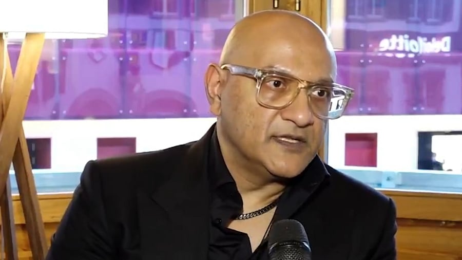 <div class="paragraphs"><p>Cisco's&nbsp;President and Chief Product Officer, Jeetu Patel, speaks to reporters during the&nbsp;World Economic Forum Annual Meeting.</p></div>