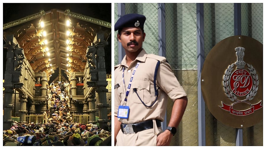 <div class="paragraphs"><p>Sabarimala Temple (L), Representational image for ED.&nbsp;</p></div>