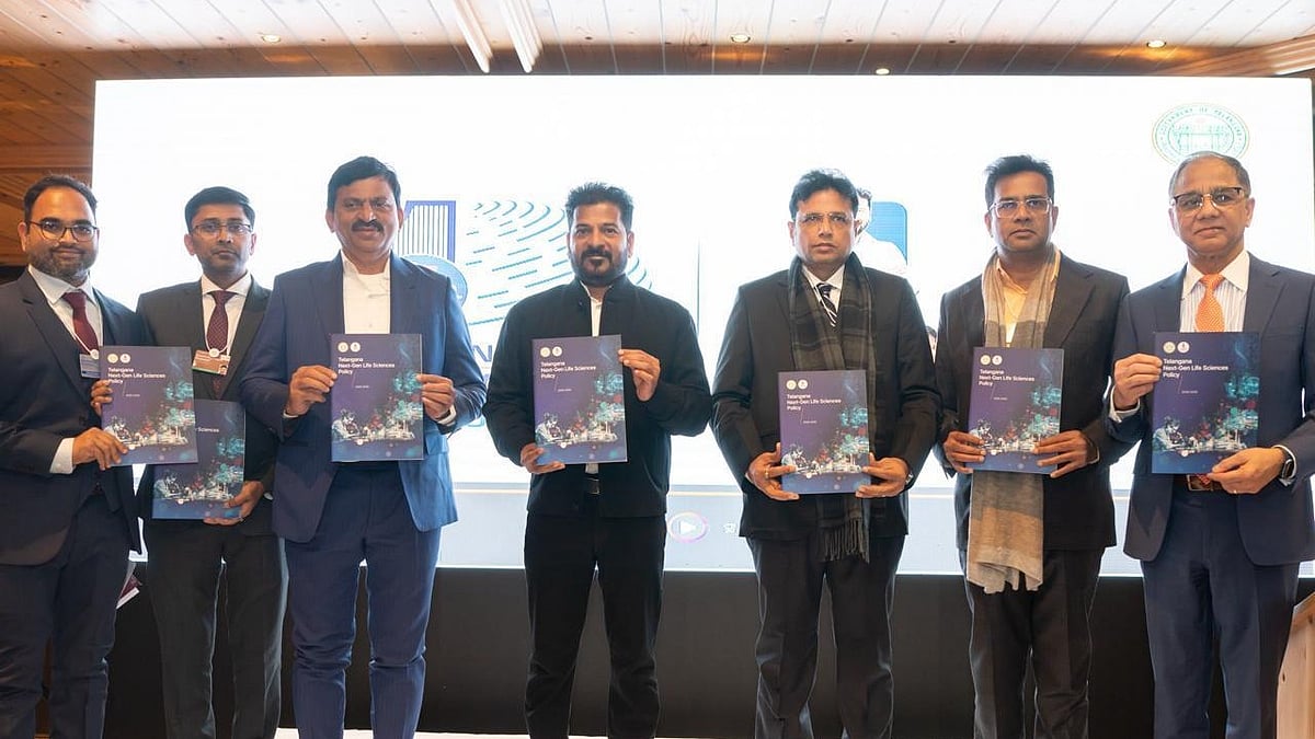 Telangana Aims for $25 Billion Life Sciences Investment with New Davos Policy