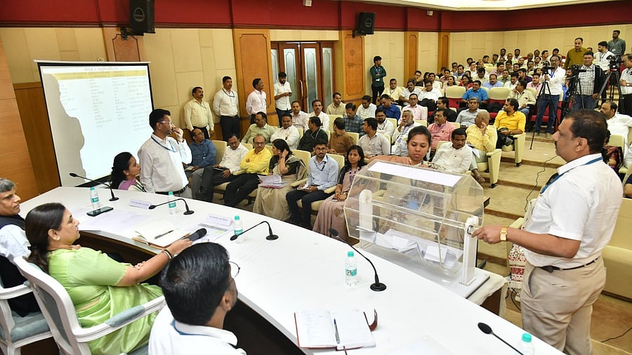 <div class="paragraphs"><p>Lottery draws for the post of Mayors of 29 municipal corporations of Maharashtra.</p></div>