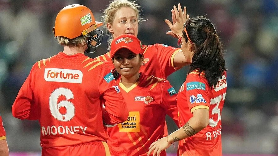 <div class="paragraphs"><p>Gujarat Giants beat UP Warriorz by 45 runs.</p></div>