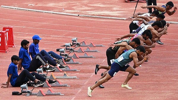 <div class="paragraphs"><p>The running track at Sree Kanteerava stadium. </p></div>