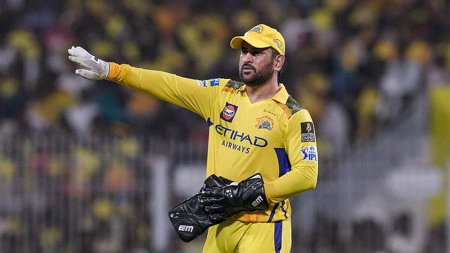 <div class="paragraphs"><p>Chennai Super Kings’ captain MS Dhoni during an Indian Premier League (IPL) 2025 T20 cricket match.</p></div>