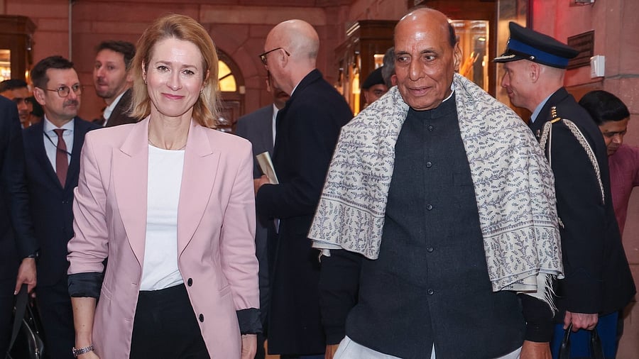 <div class="paragraphs"><p>The issue figured prominently at a meeting Defence Minister Rajnath Singh held with European Union's chief of foreign and security affairs Kaja Kallas.</p></div>