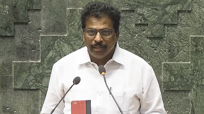 <div class="paragraphs"><p>Congress leader K Suresh.&nbsp;</p></div>