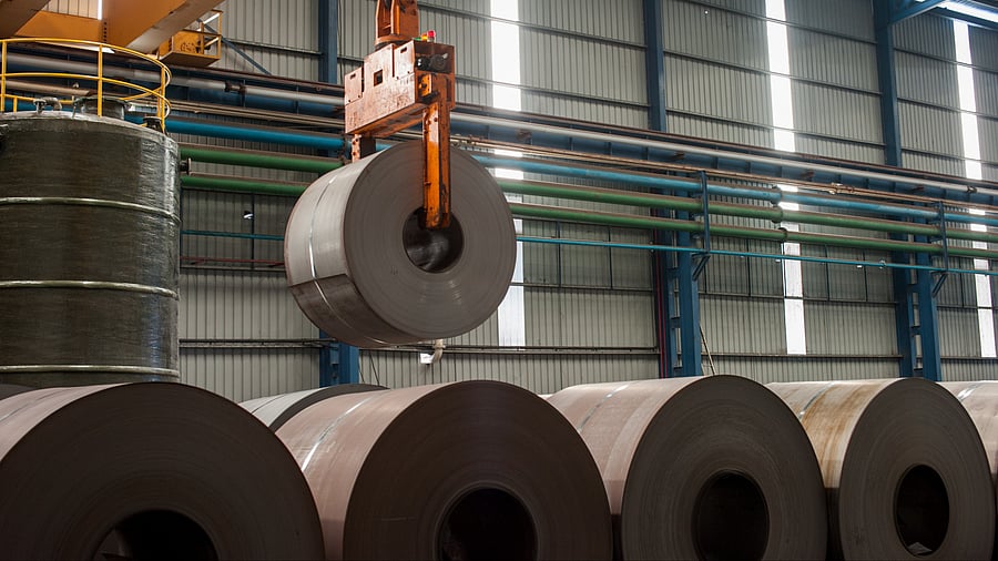 <div class="paragraphs"><p>A representative image showing steel.</p></div>