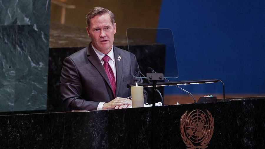 <div class="paragraphs"><p>U.S. Ambassador to the United Nations Mike Waltz.</p></div>