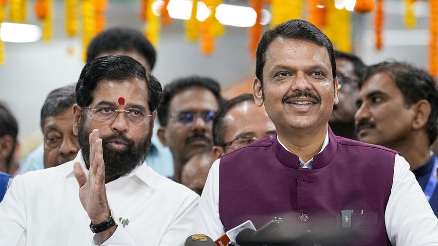 <div class="paragraphs"><p>Maharashtra Chief Minister Devendra Fadnavis (R) and Deputy Chief Minister Eknath Shinde.&nbsp;</p></div>