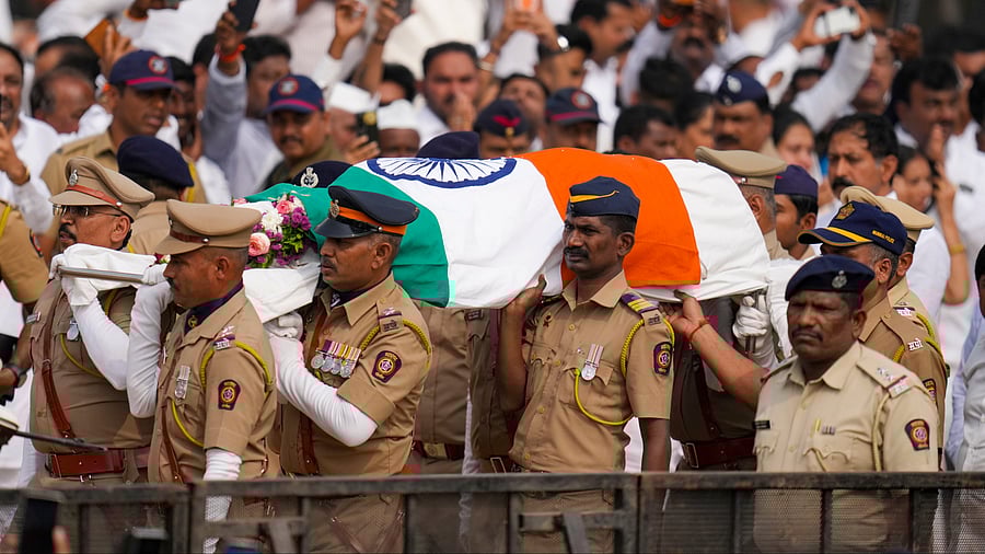 <div class="paragraphs"><p>Ajit Pawar Funeral.</p></div>