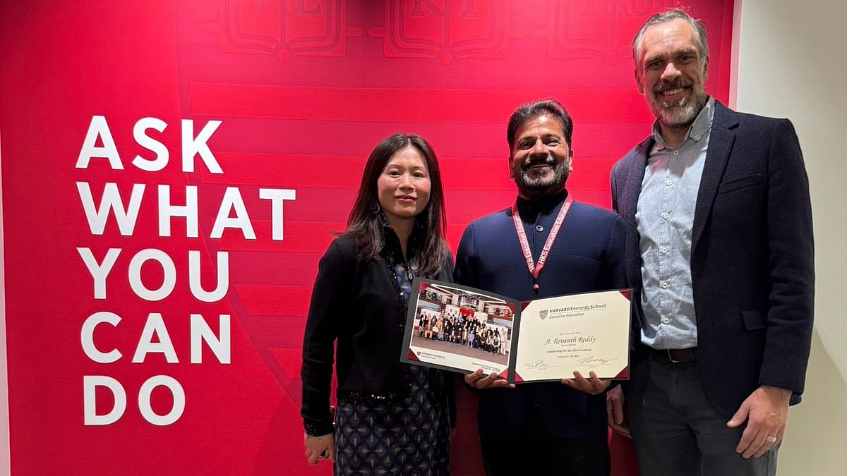 Telangana CM Revanth Reddy Completes Harvard Leadership Programme, Invited by Indian Students