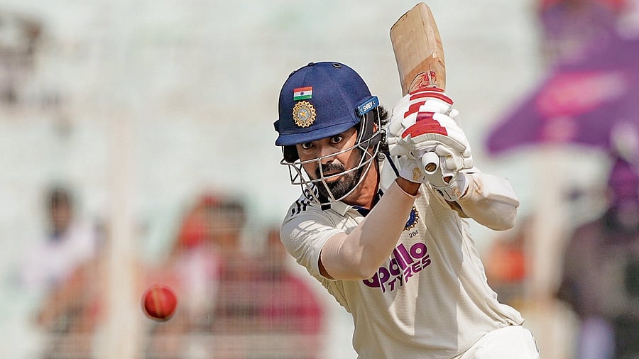 <div class="paragraphs"><p>KL Rahul top-scored for Karnataka with 59 off 87 balls against Punjab on Friday. </p></div>