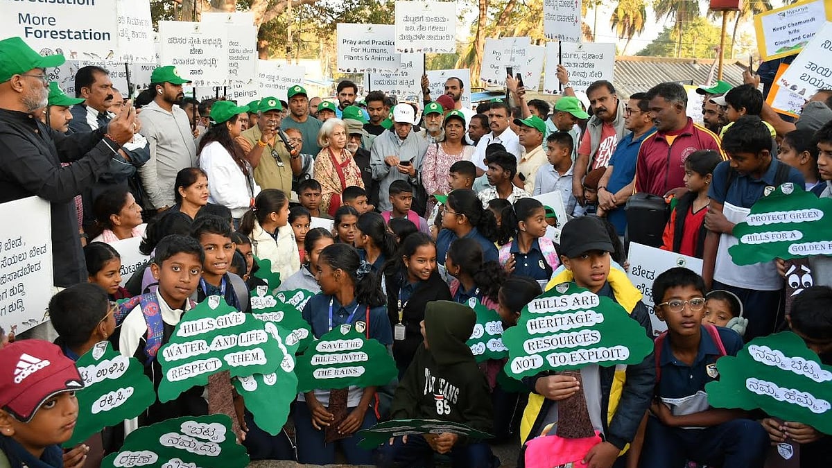 Mysuru Royalty Joins Chamundi Hill Protest: Pramoda Devi Wadiyar Stands Against Construction