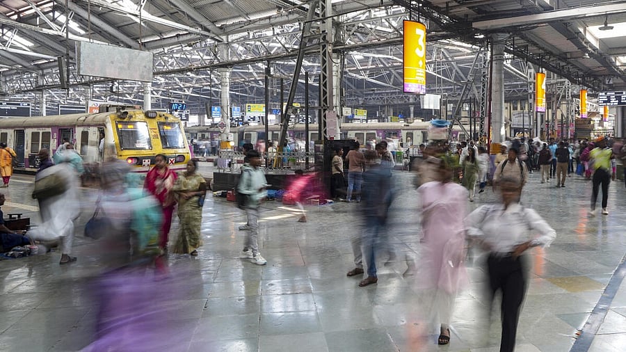 <div class="paragraphs"><p>: Passengers gather at the Chhatrapati Shivaji Maharaj Terminus, in Mumbai, Sunday, Feb. 1, 2026. Finance Minister Nirmala Sitharaman on Sunday proposed seven high-speed corridors among various cities in the Union Budget for 2026-27.</p></div>