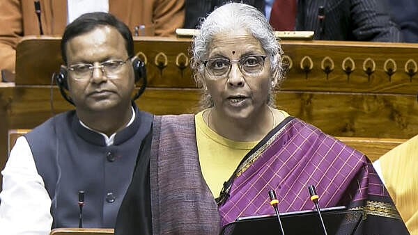 <div class="paragraphs"><p>Finance Minister Nirmala Sitharaman presents the 'Union Budget 2026-27' in the Lok Sabha, in New Delhi.</p></div>