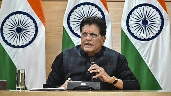 <div class="paragraphs"><p>Union Minister Piyush Goyal addresses the media on the progress of the India-US trade deal.</p></div>