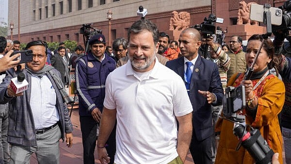 <div class="paragraphs"><p>Leader of Opposition in the Lok Sabha Rahul Gandhi during the Budget Session of the Parliament</p></div>