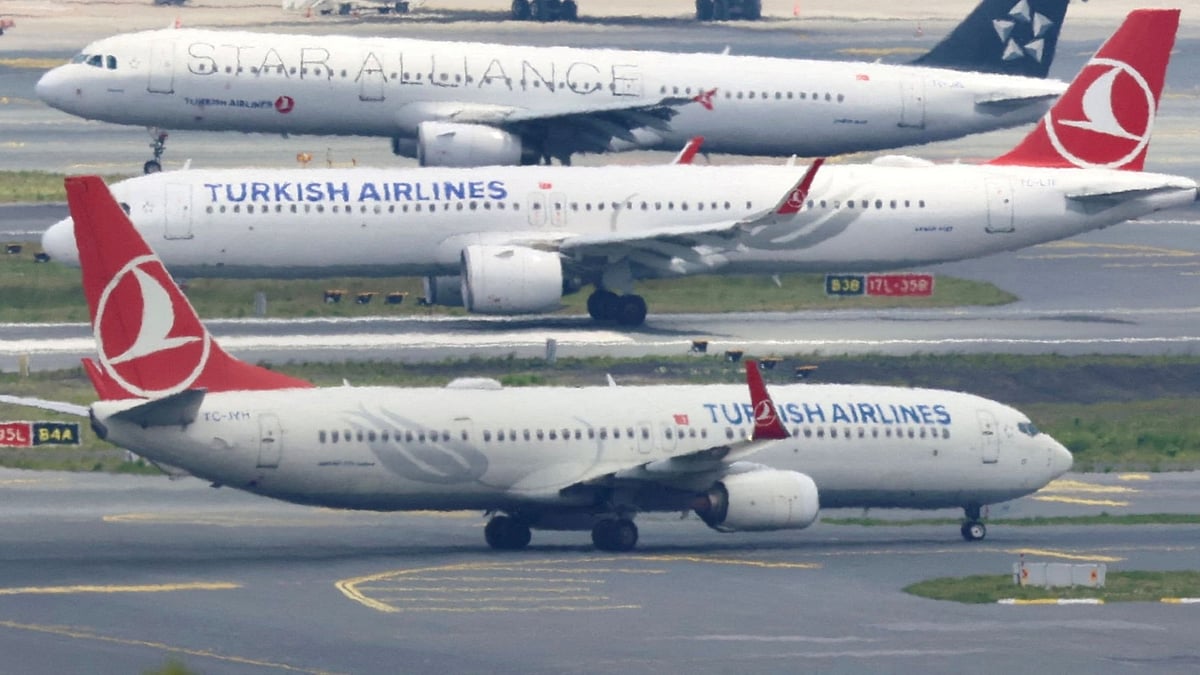 Turkish Airlines Flight Makes Emergency Landing at Kolkata Airport After Engine Failure