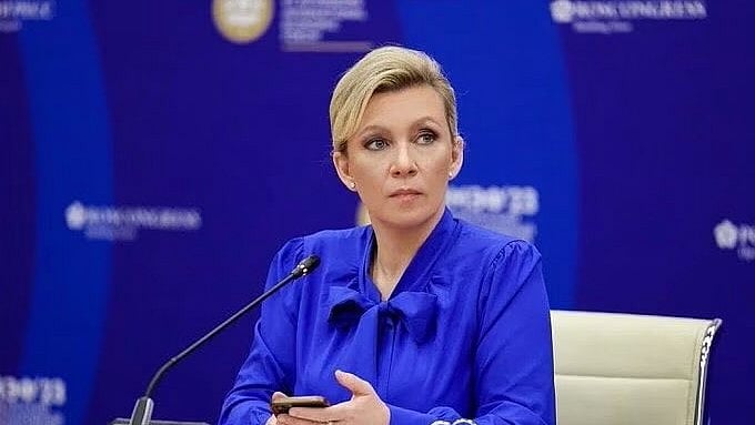 <div class="paragraphs"><p>Russian Foreign Ministry spokeswoman Maria ⁠Zakharova</p></div>