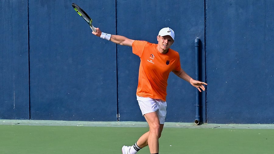 <div class="paragraphs"><p>The Netherlands will bank on one of their top players Jesper De Jong to deliver when they take on India in the Davis Cup Qualifiers Round 1 tie at the SM Krishna Tennis Stadium in Bengaluru this weekend. </p></div>