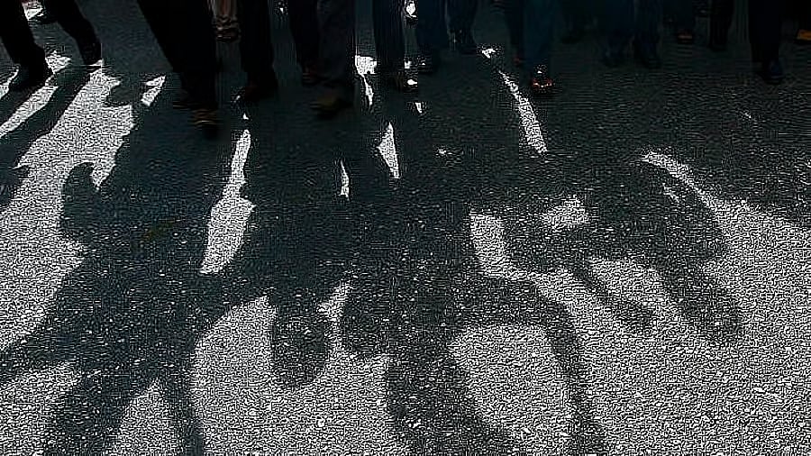<div class="paragraphs"><p>An image showing the shadow of protestors. For representational purposes.</p></div>
