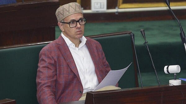 <div class="paragraphs"><p>Jammu and Kashmir Chief Minister Omar Abdullah during the Budget session of the legislative Assembly, in Jammu.</p></div>