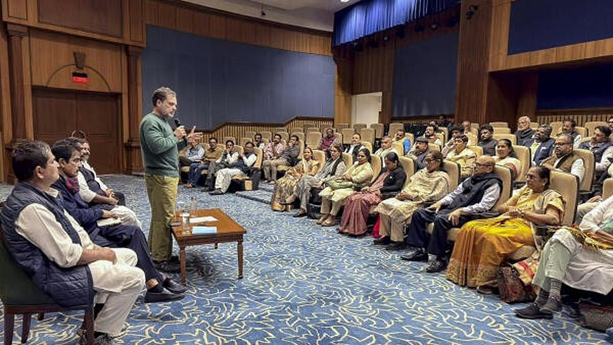 Congress and allies had upper hand during first phase of Budget Session: Rahul Gandhi to party leaders