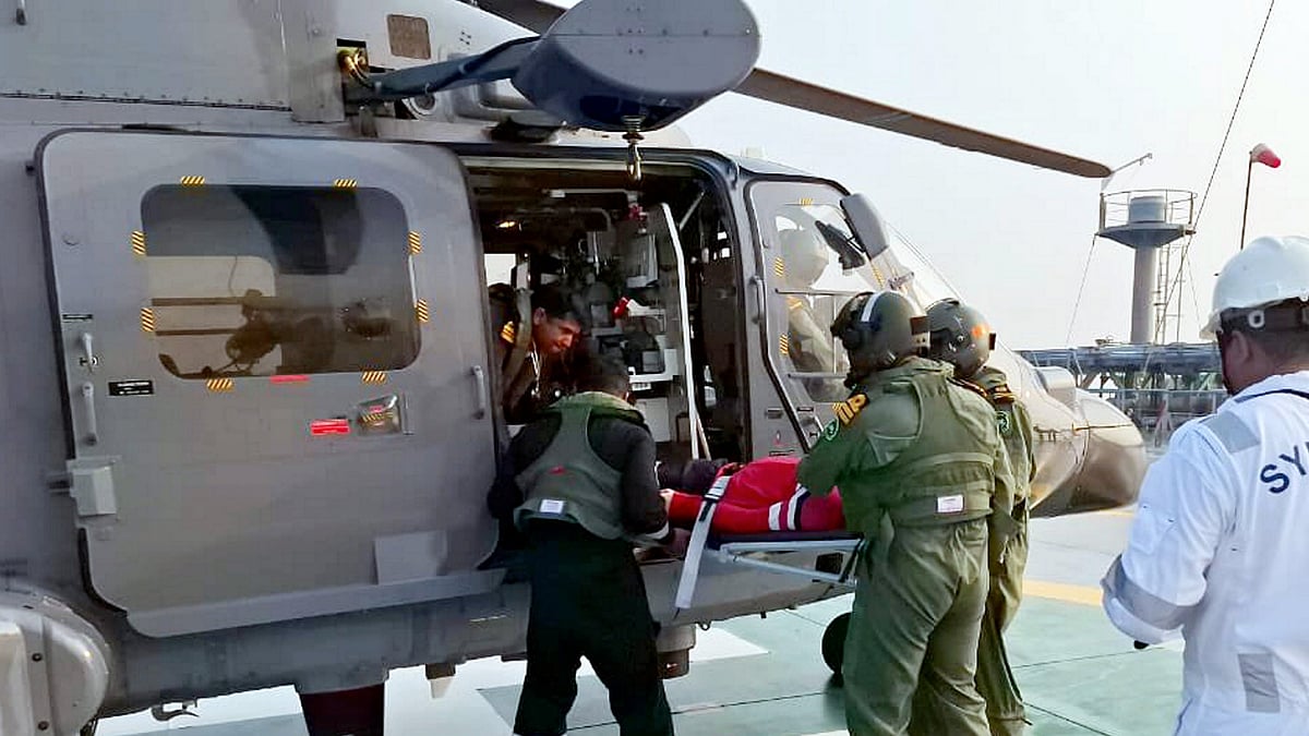 Indian Navy Executes High-Seas Medical Evacuation of Japanese Sailor
