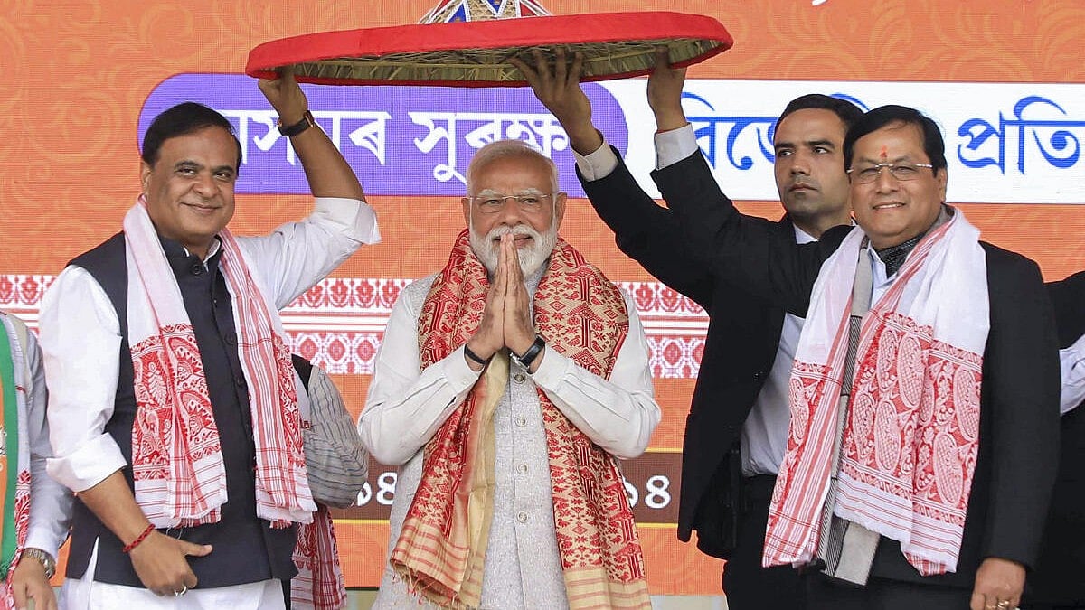 PM Modi Accuses Congress of Neglecting Northeast, Promoting Assam Insurgency