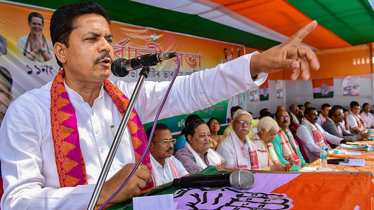 Himanta Biswa Sarma meets Bhupen Borah after Congress resignation