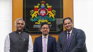 Priyank Kharge Engages UK Minister on AI Collaboration in Bengaluru