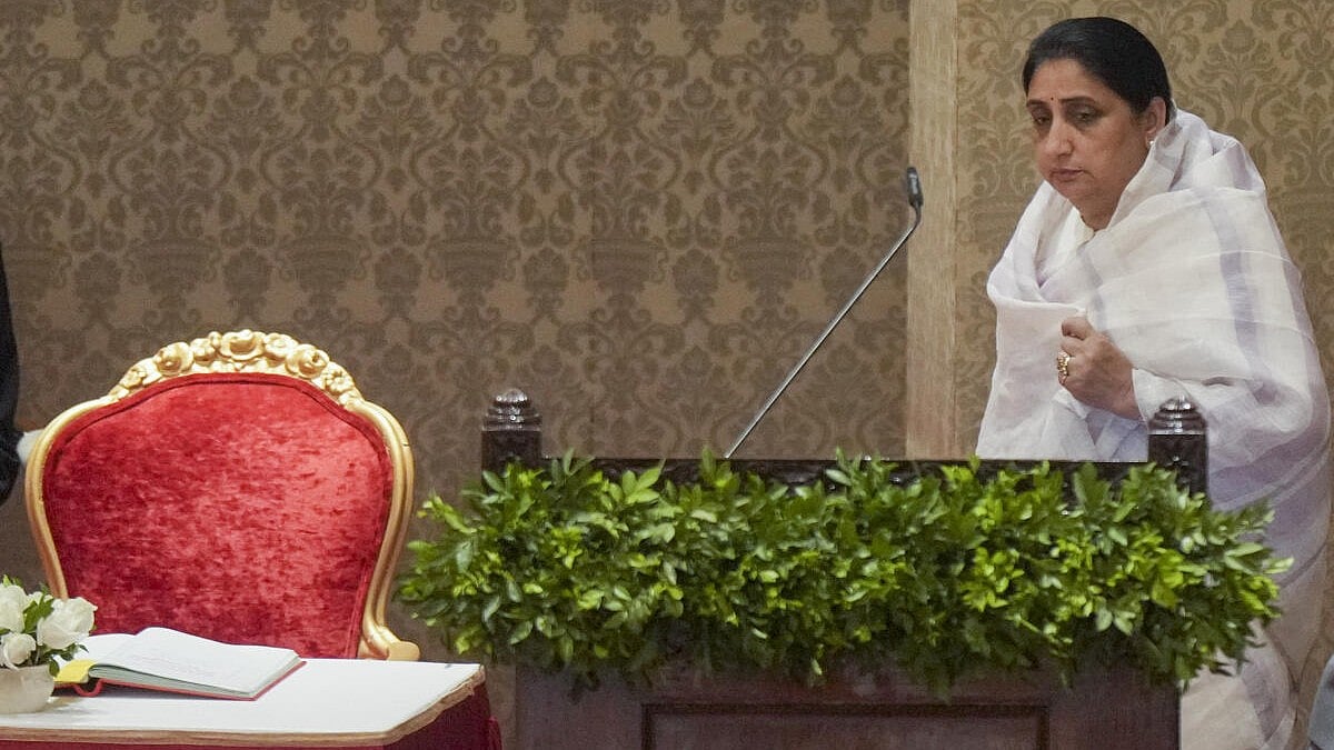 Sunetra Pawar Reaffirms Commitment to Shiv-Shahu-Phule-Ambedkar Ideology at Shivaji Event