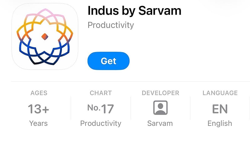 Indus AI app: Sarvam launches desi ChatGPT rival on app stores