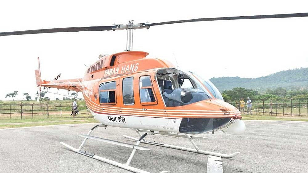 Helicopter Carrying 7 Crashes into Sea in Andaman, All Passengers Safely Rescued