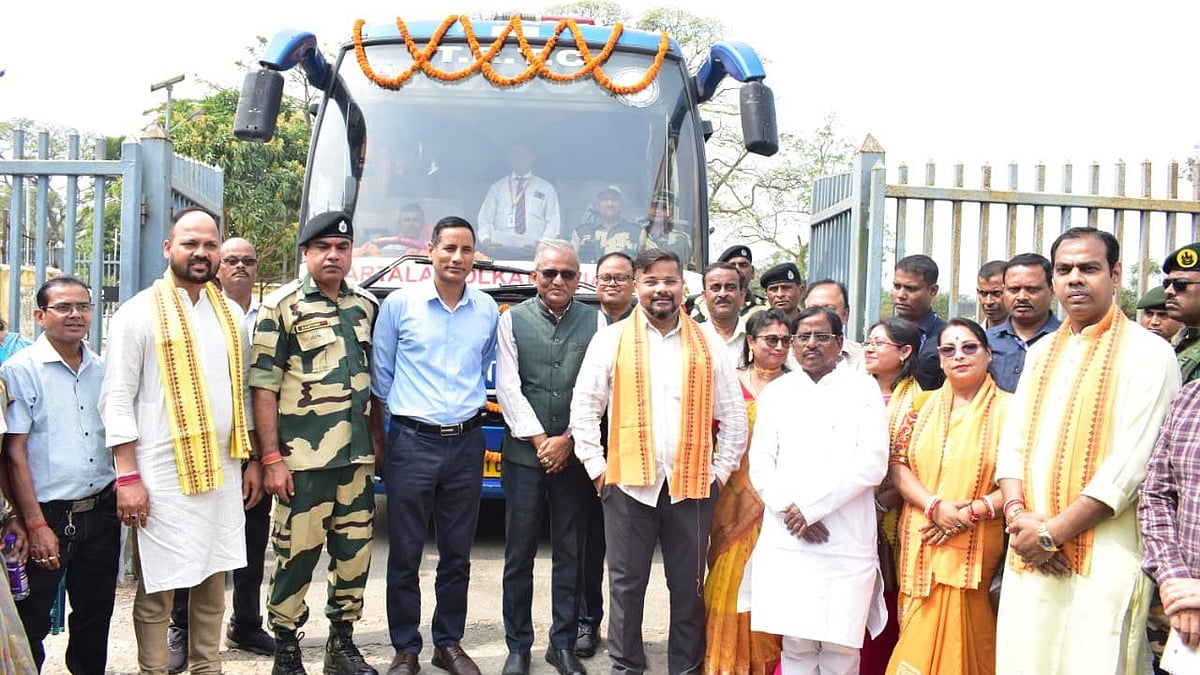 Kolkata-Agartala Bus Service via Dhaka Resumes After 18-Month Suspension