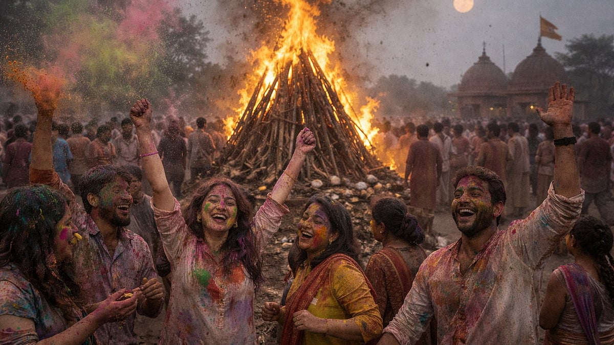 Holika Dahan 2026: Date Confusion Resolved - March 2 or March 3?