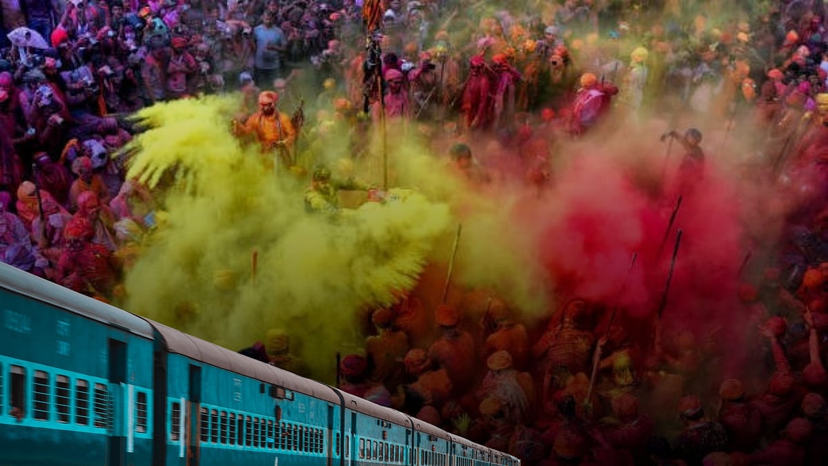 Railways to Operate 1,244 Holi Special Train Trips from February 25 to March 18