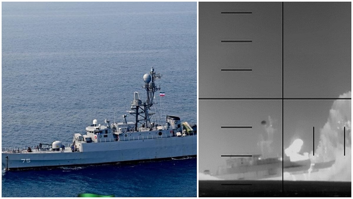 US Submarine Sinks Iranian Frigate IRIS Dena Off Sri Lanka After Indian Port Visit