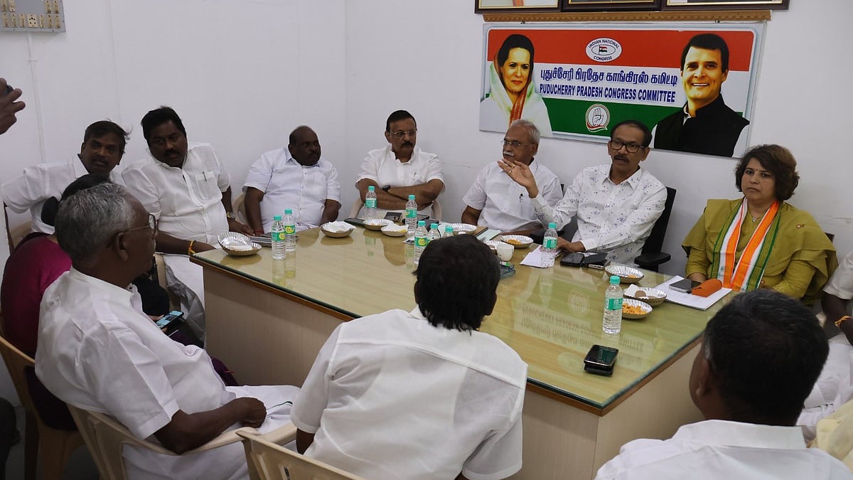 Puducherry Elections: Congress forms local panel for DMK seat-sharing talks
